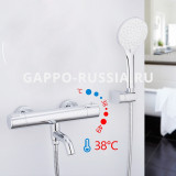 Термостатический смеситель Gappo G3290